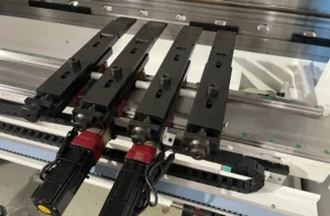 cnc backgauge & stop finger of press brake