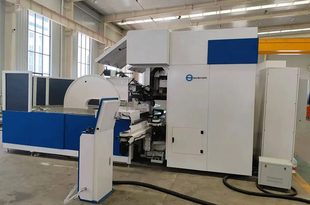 FBE Automatic Panel bender side view