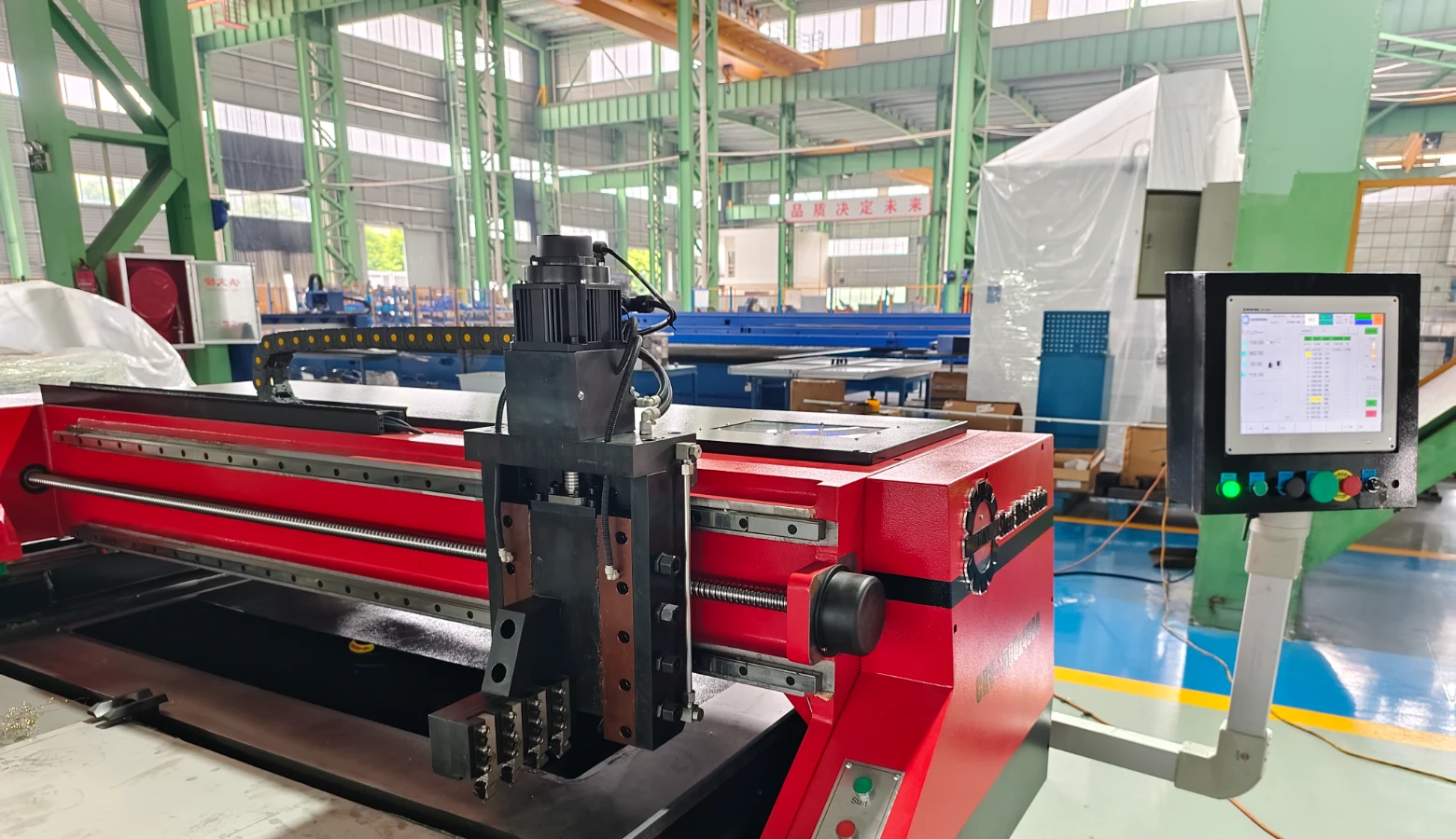 horizontal worktable grooving machine