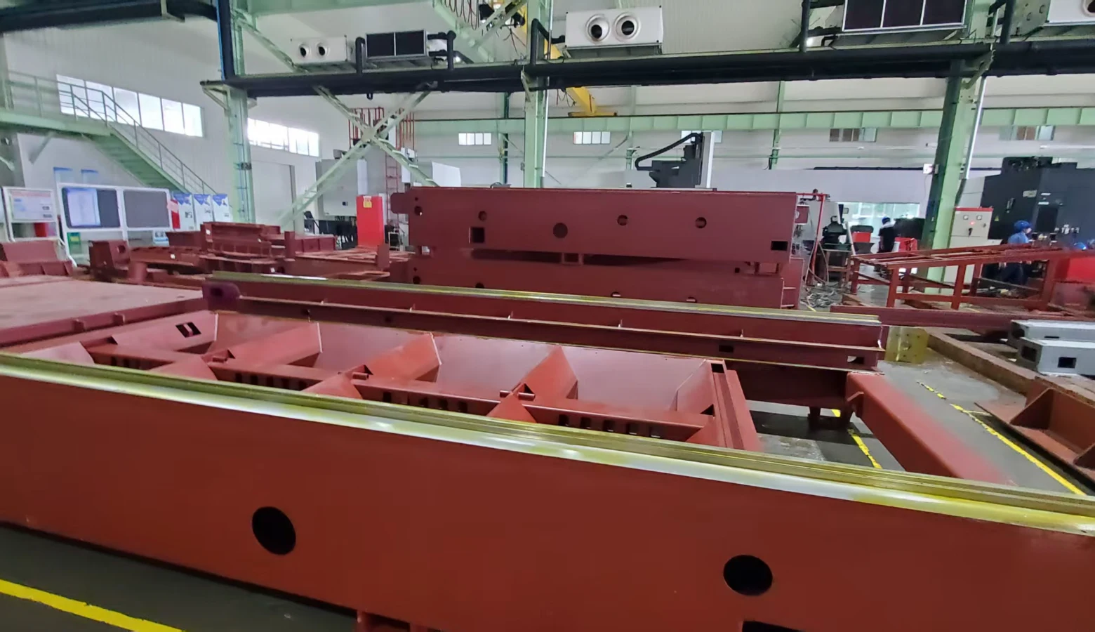 machine tool bed of shuttle table laser cutting machine