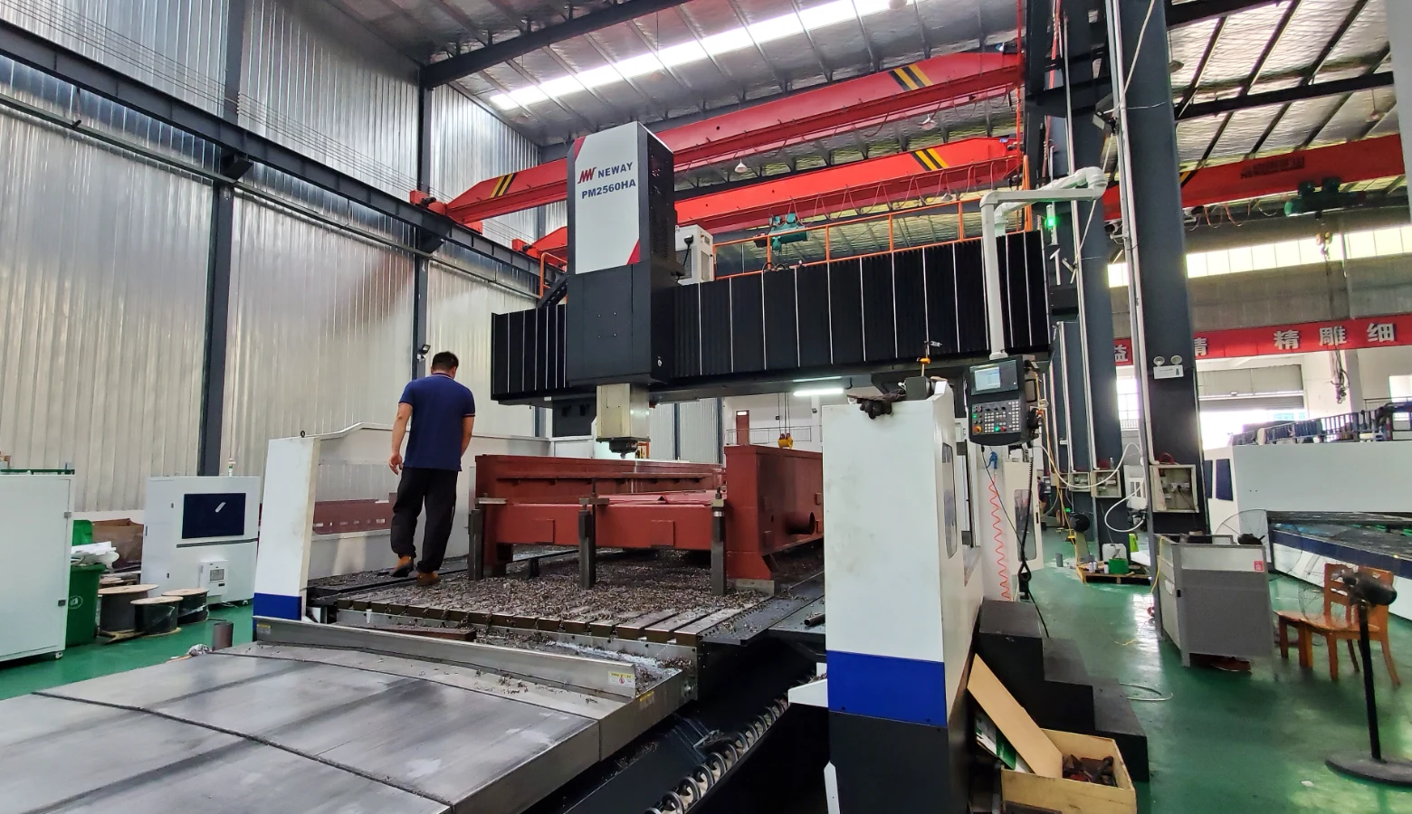 single table laser cutting machine tool bed
