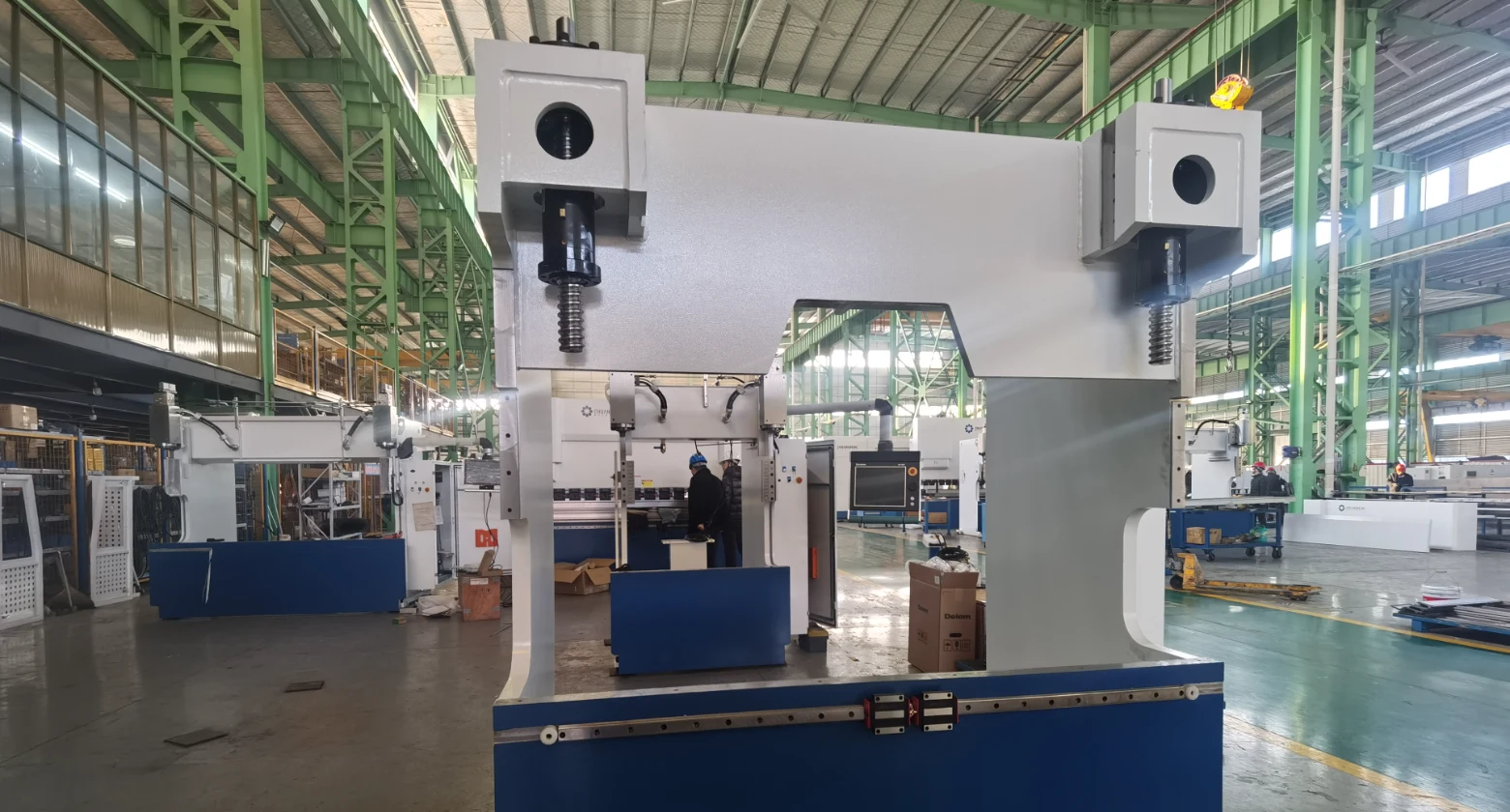 structure of electric press brake (1)
