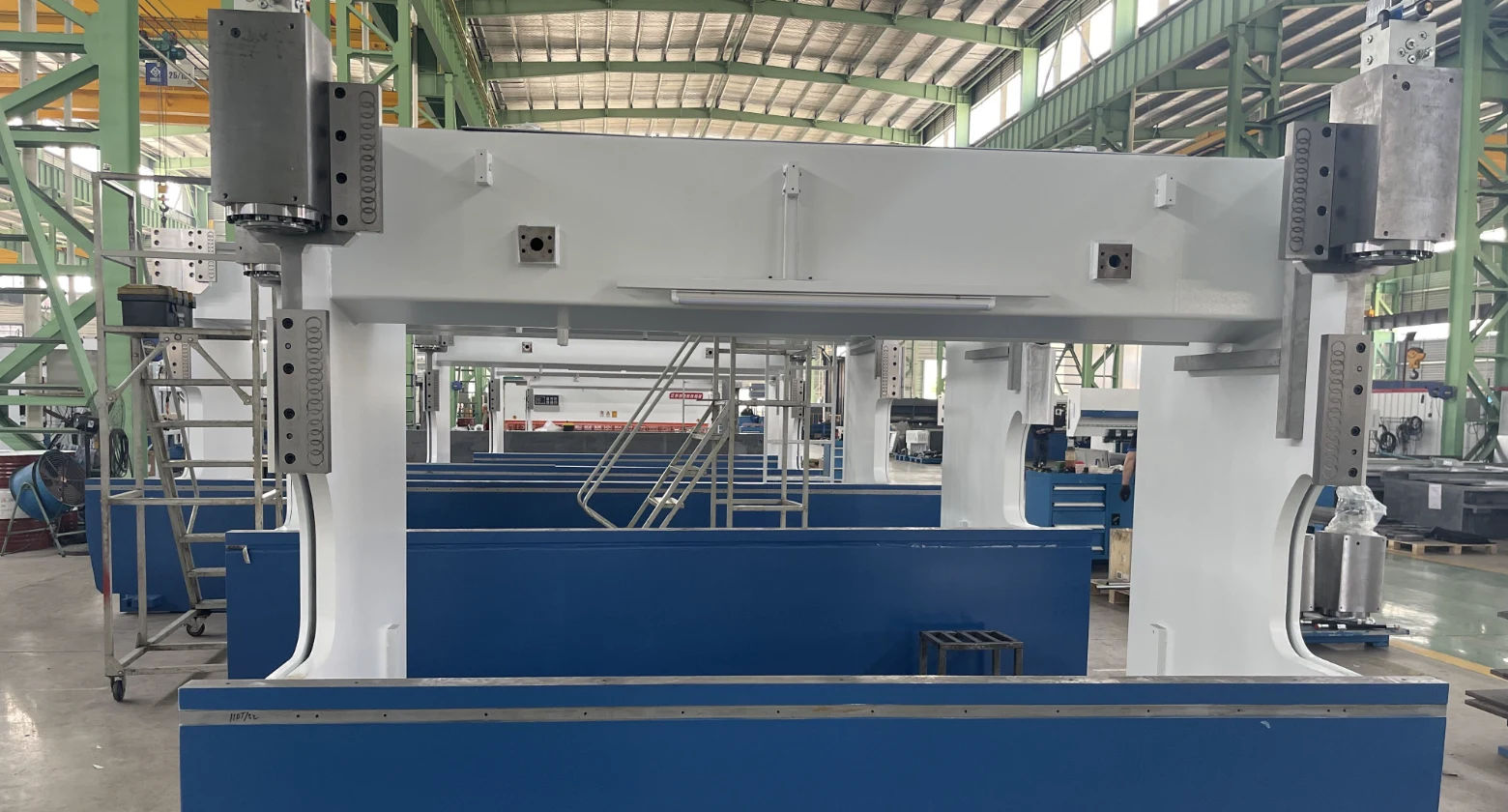 structure of hydraulic press brake