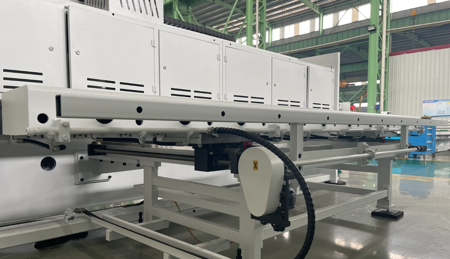 vertical grooving machine structure