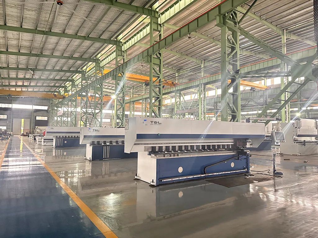 V grooving machine workshop