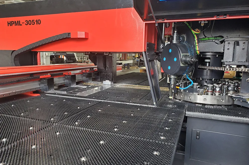 HPML turret punch and laser cutting combination machine