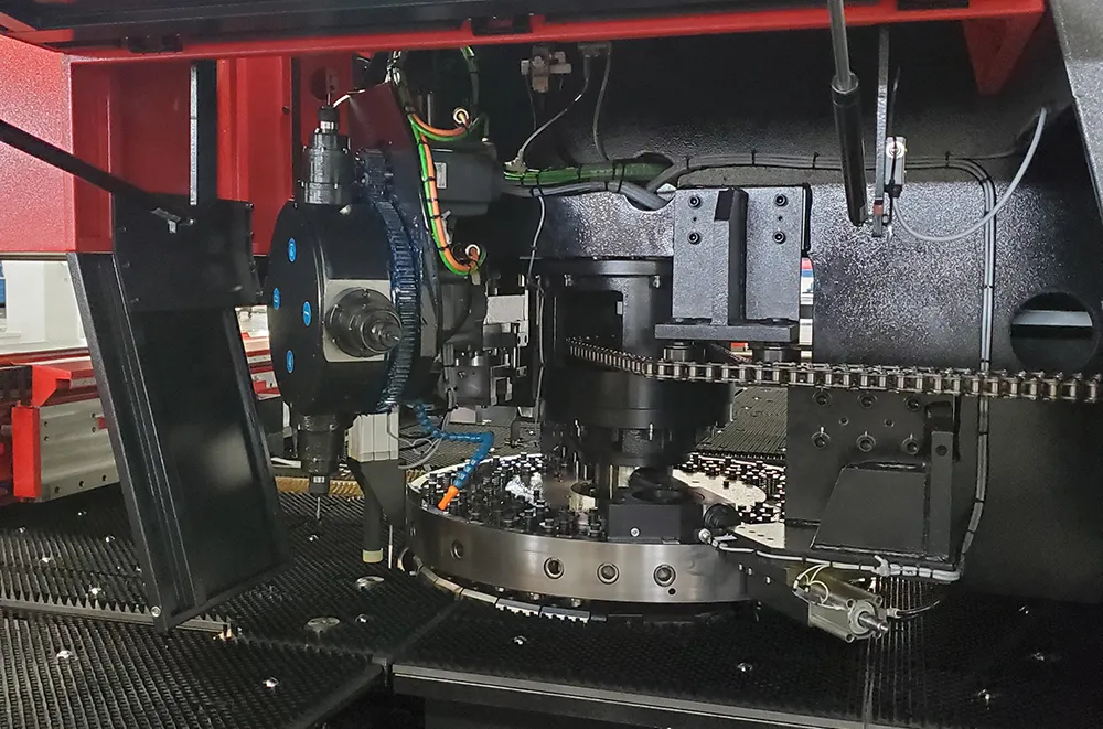 HPML turret punch and laser cutting combination machine