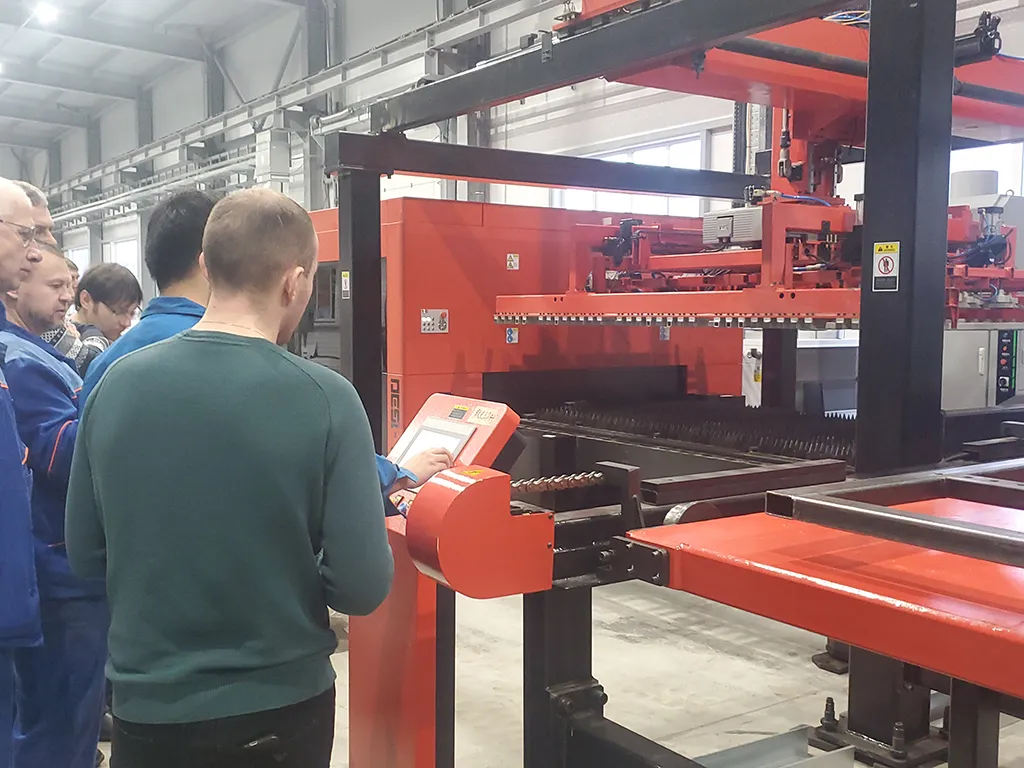 laser cutting production installation and training